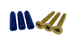 Nightlock®Original Extra Screw Pack-Bright Brass